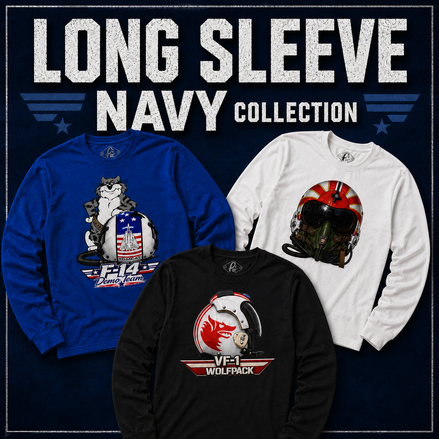 Navy Squadron Long Sleeve Shirts