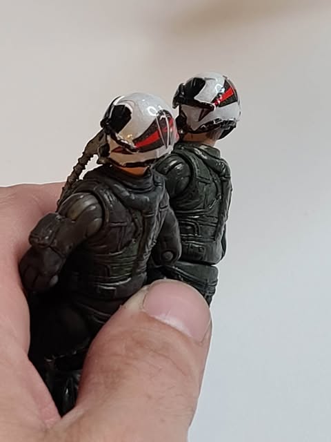 VF-154 Black Knights 1:18 scale JSI Pilots