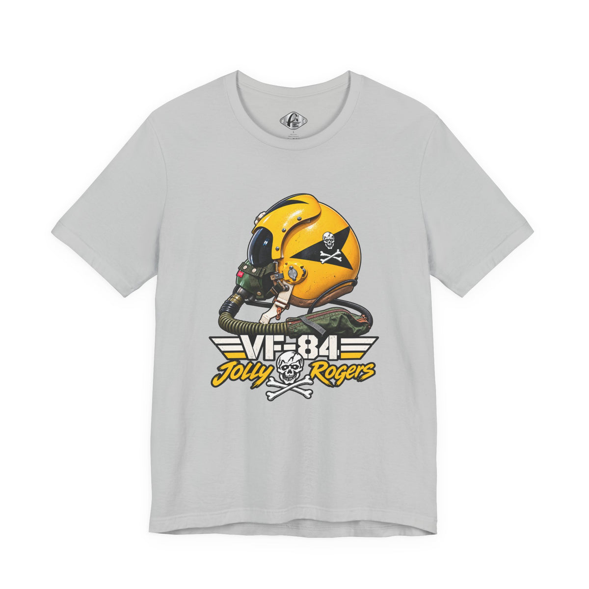 VF-84 Jolly Rogers APH-6 "Final Countdown" Pilot Helmet Graphic T-shirt