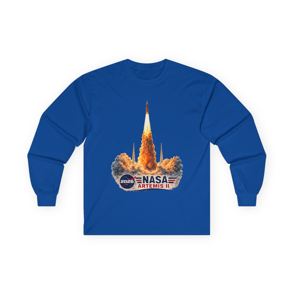 Artemis II Launch Graphic Long Sleeve Tee
