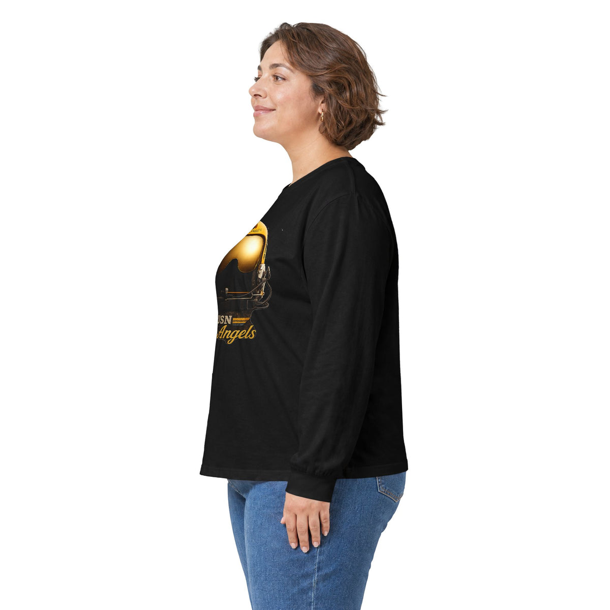 Blue Angels HGU-33 Pilot Helmet Long Sleeve Tee