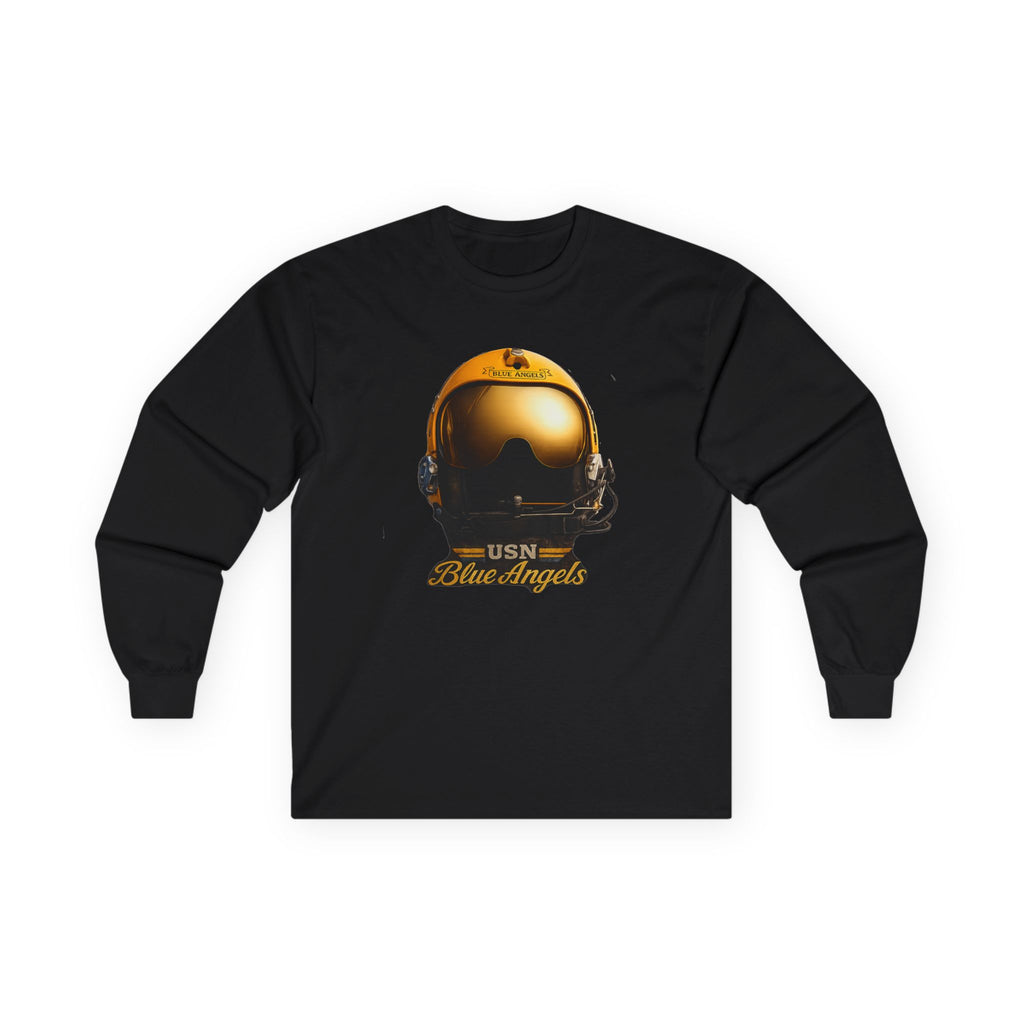 Blue Angels HGU-33 Pilot Helmet Long Sleeve Tee