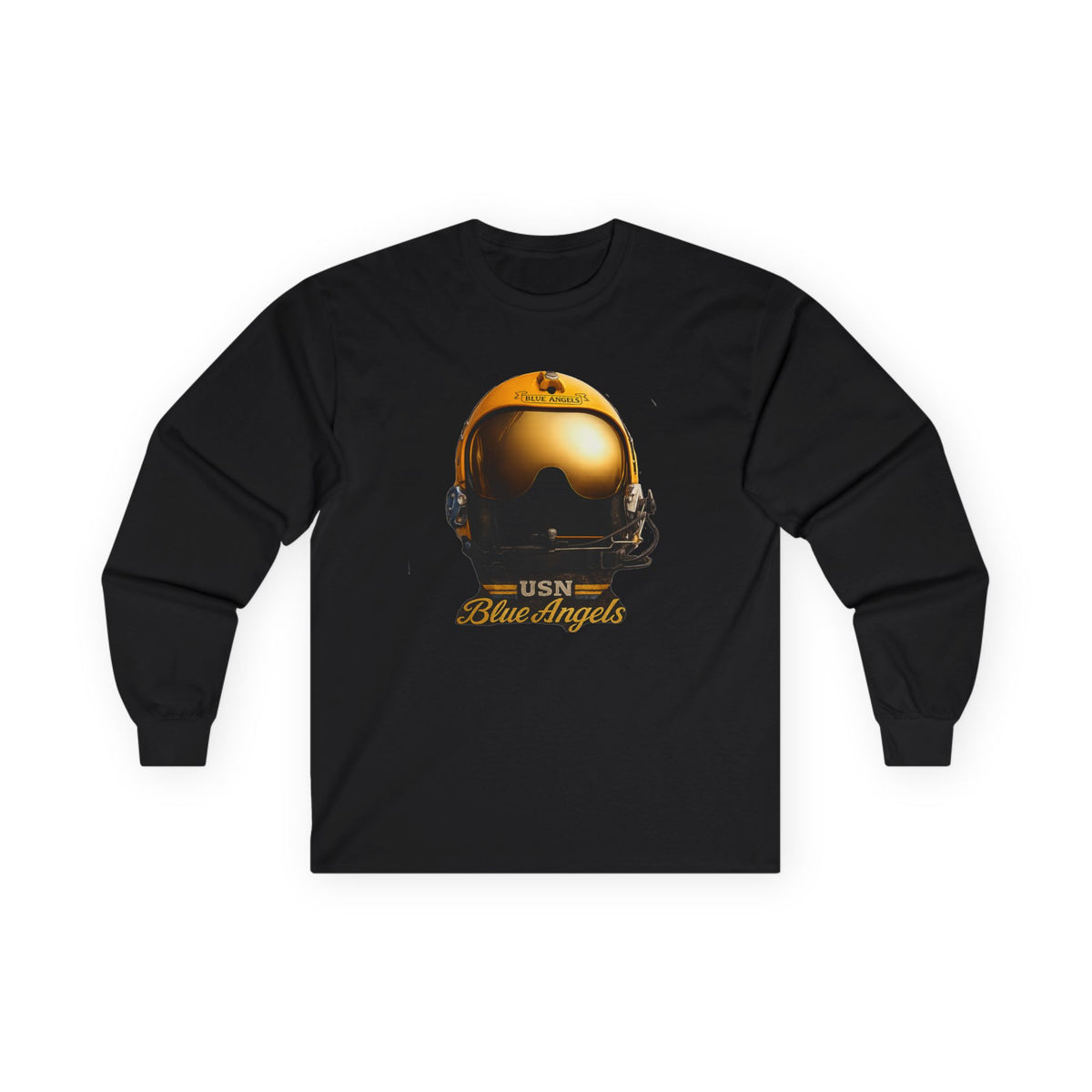 Blue Angels HGU-33 Pilot Helmet Long Sleeve Tee