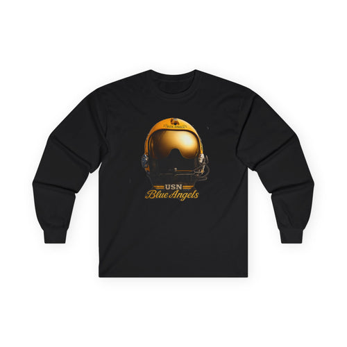 Blue Angels HGU-33 Pilot Helmet Long Sleeve Tee