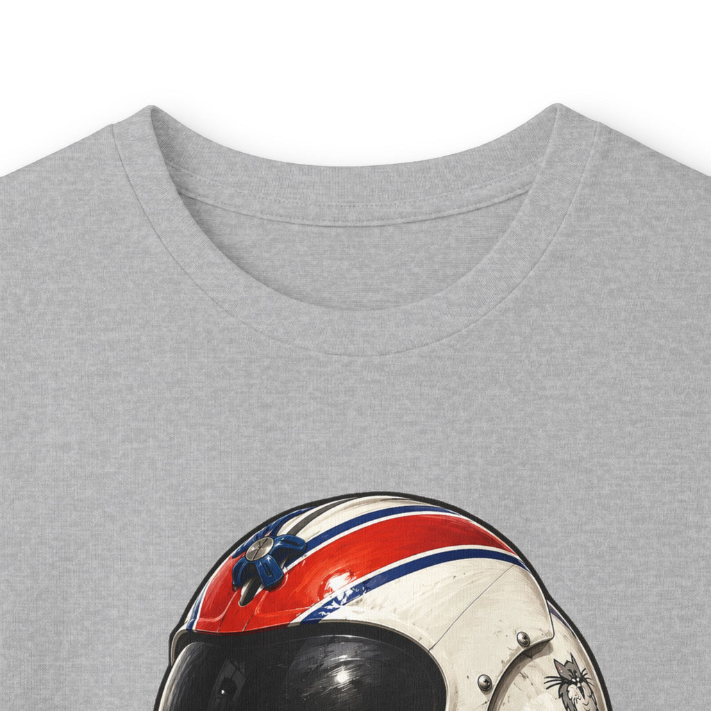 Canada Cat HGU-33 Pilot Helmet Long Sleeve Tee