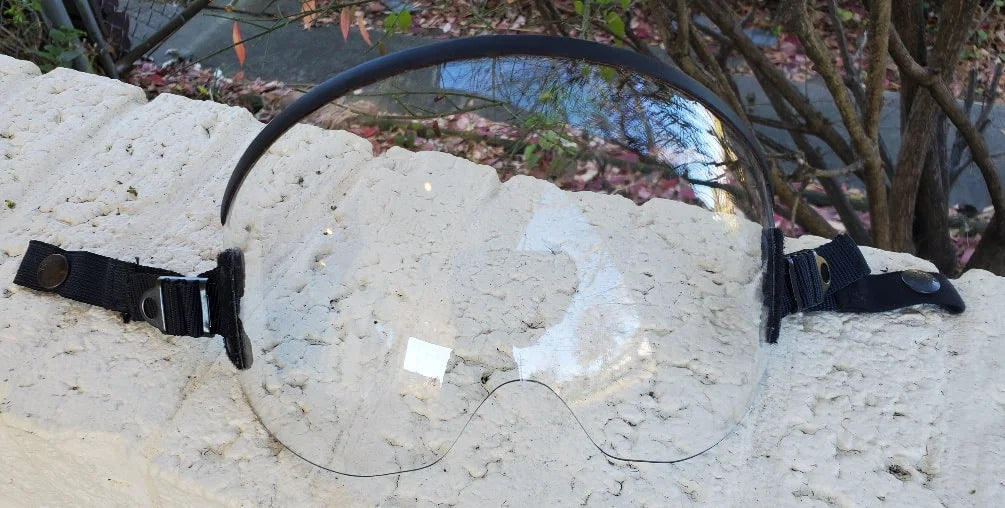 Clear bungee visor - Used Selection