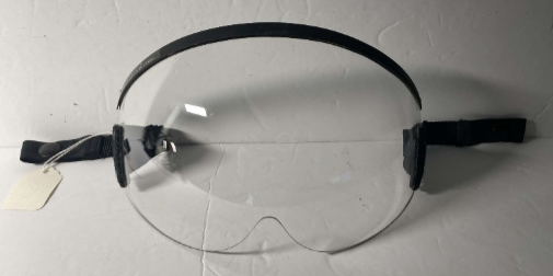Clear bungee visor - Used Selection