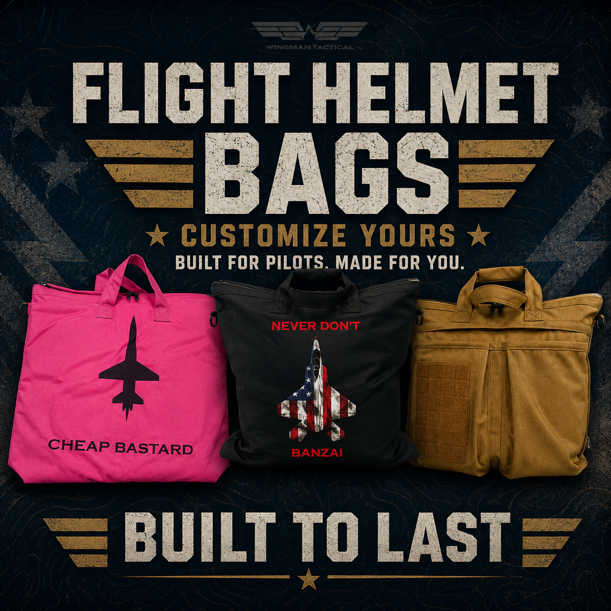 Flight Helmet Bag - Customize