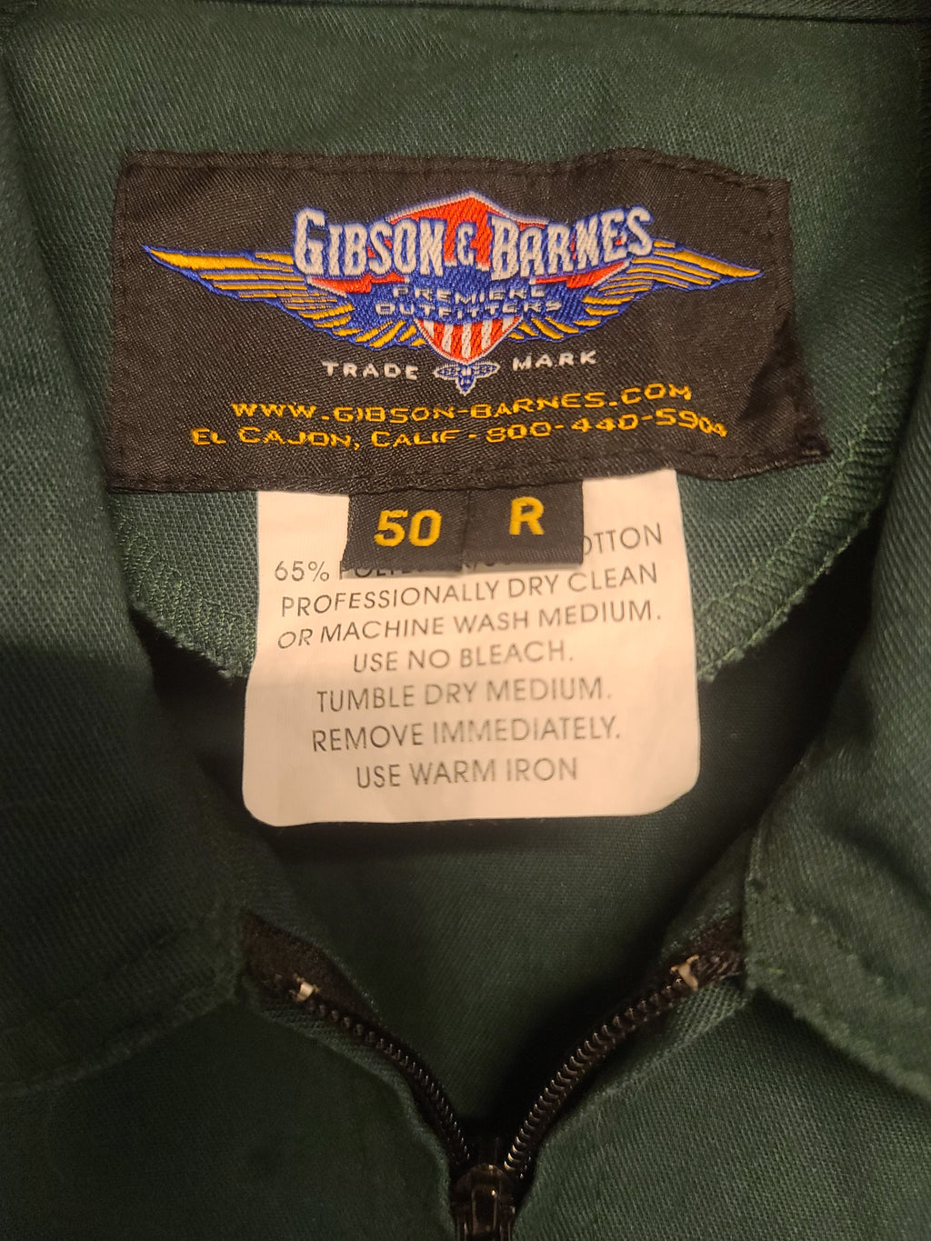 Gibson & Barnes Flight Suit 50R