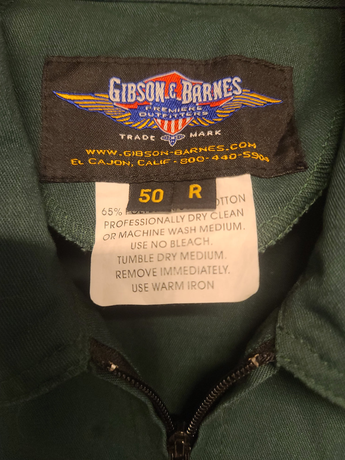 Gibson & Barnes Flight Suit 50R