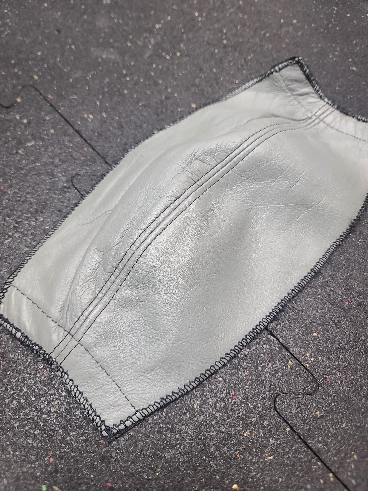 HGU-55 Bungee Visor Grey Leather Cover