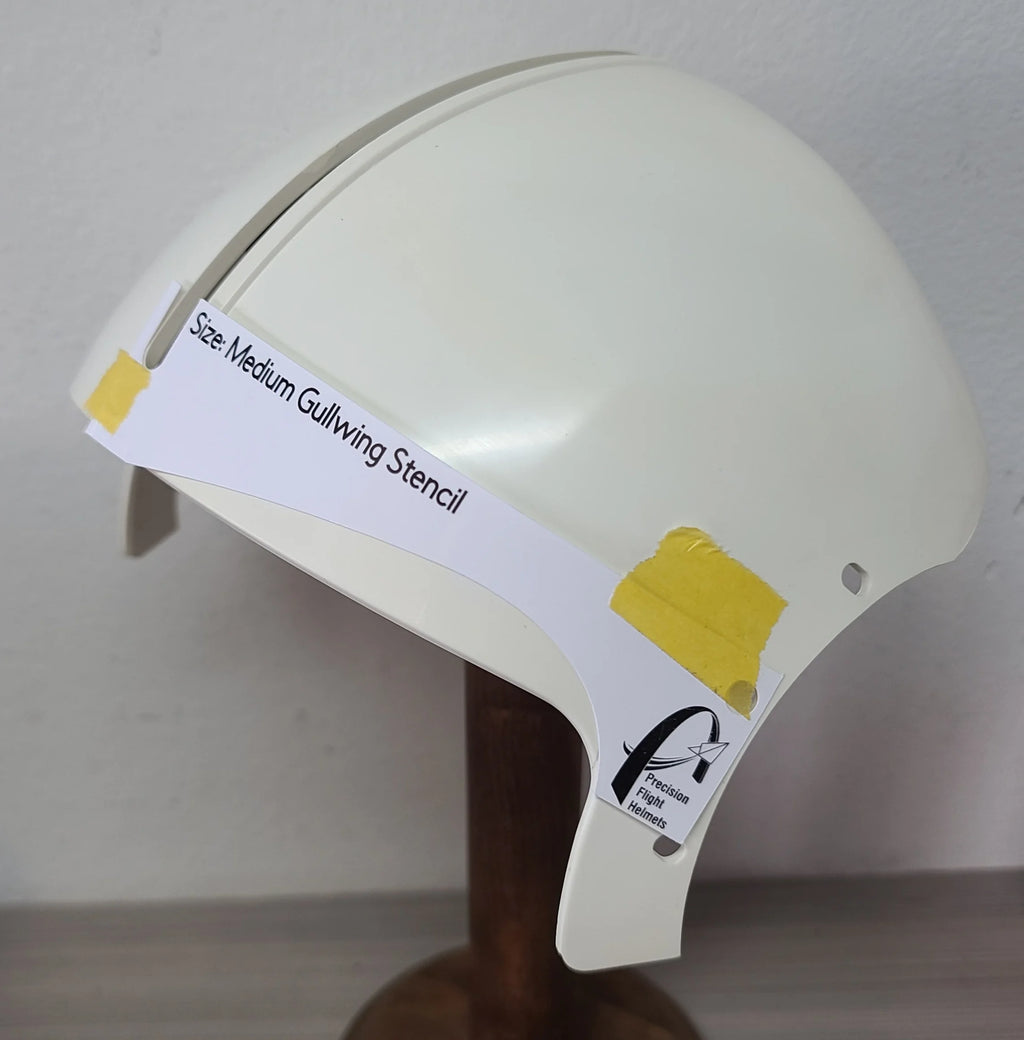 HGU or APH Helmet Gullwing Stencil