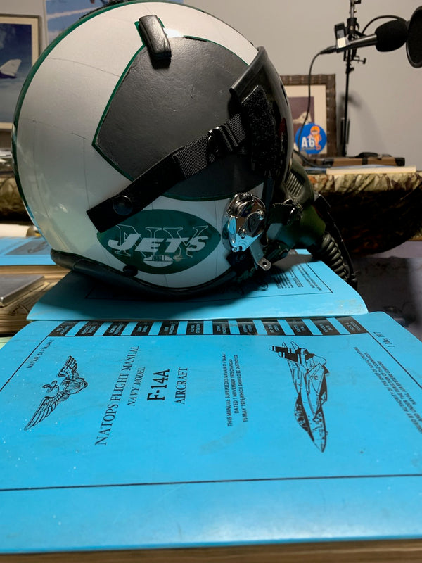 NY Jets Media Helmet