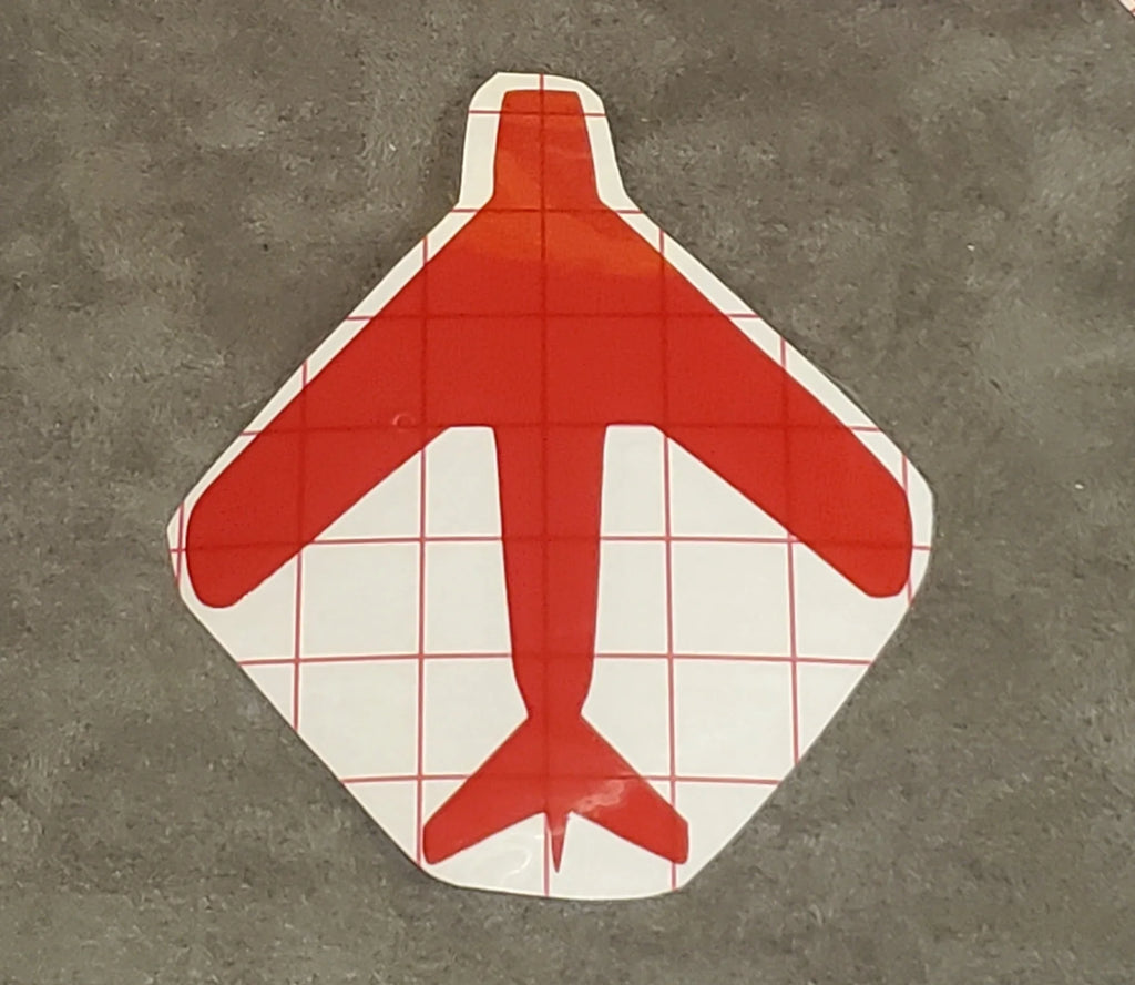 Pack of Vietnam MiG stickers with F-4 Phantom