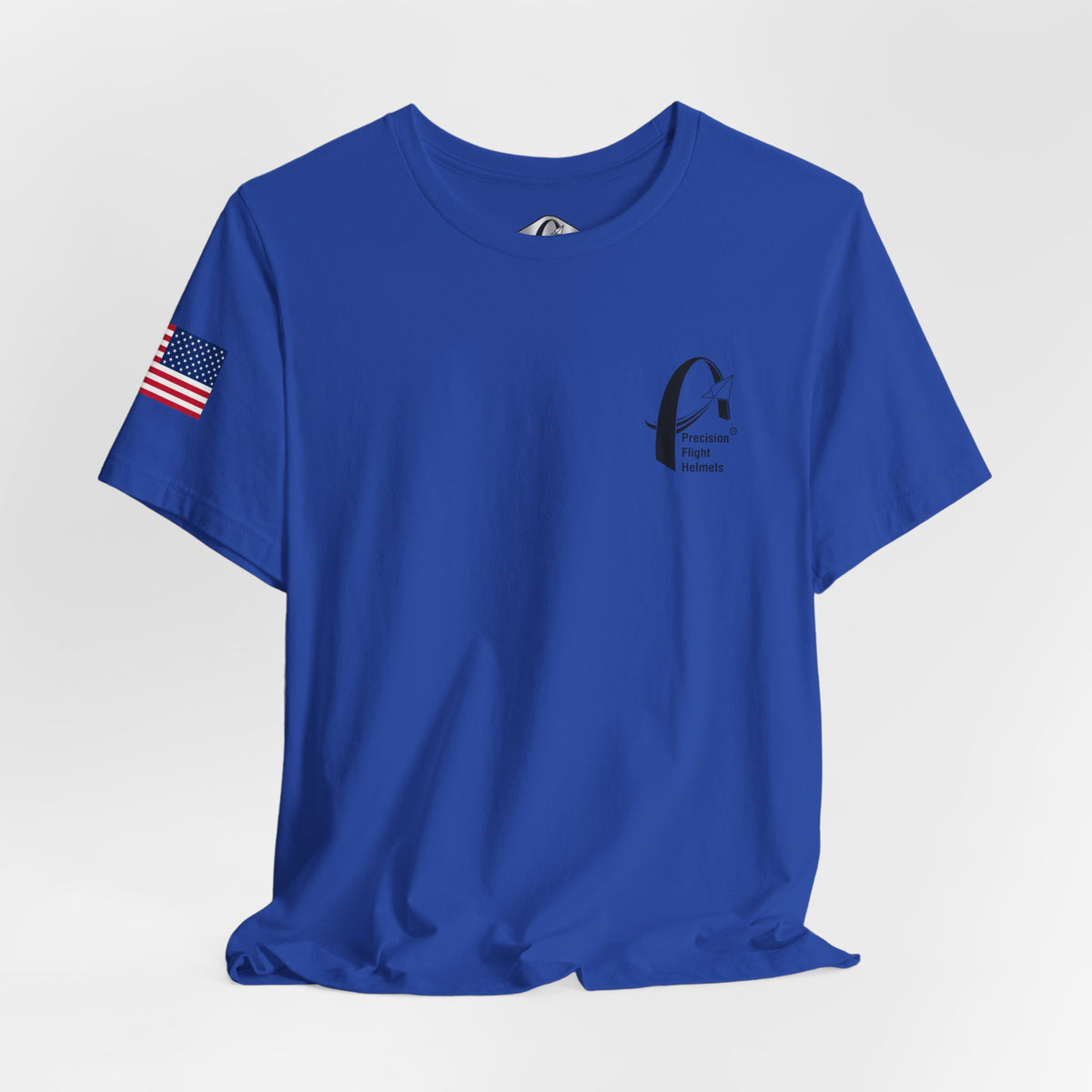 Precision Flight Helmet Logo T-Shirt
