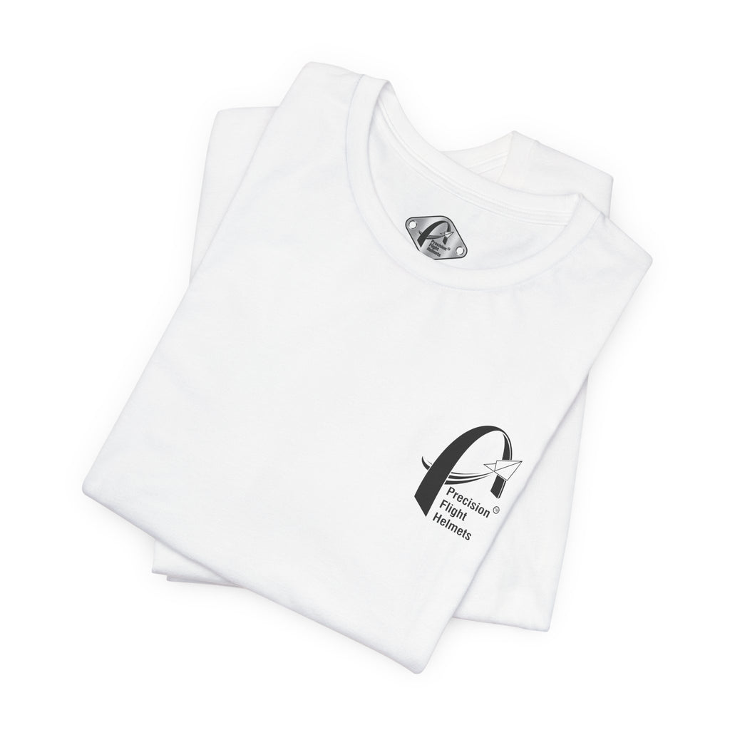 Precision Flight Helmet Logo T-Shirt
