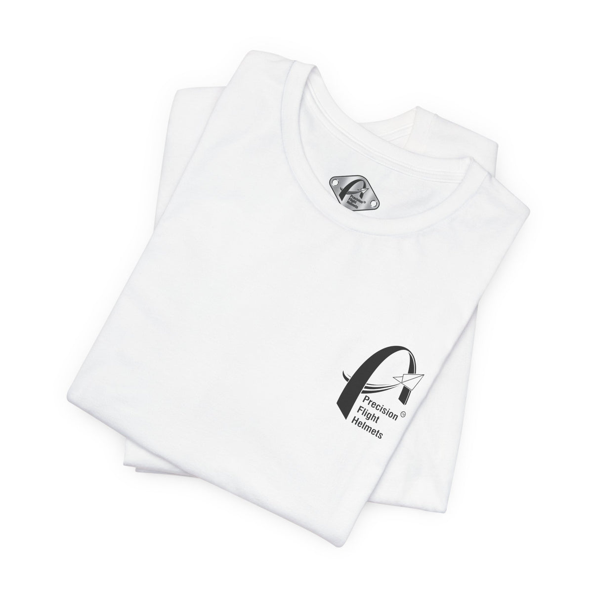 Precision Flight Helmet Logo T-Shirt