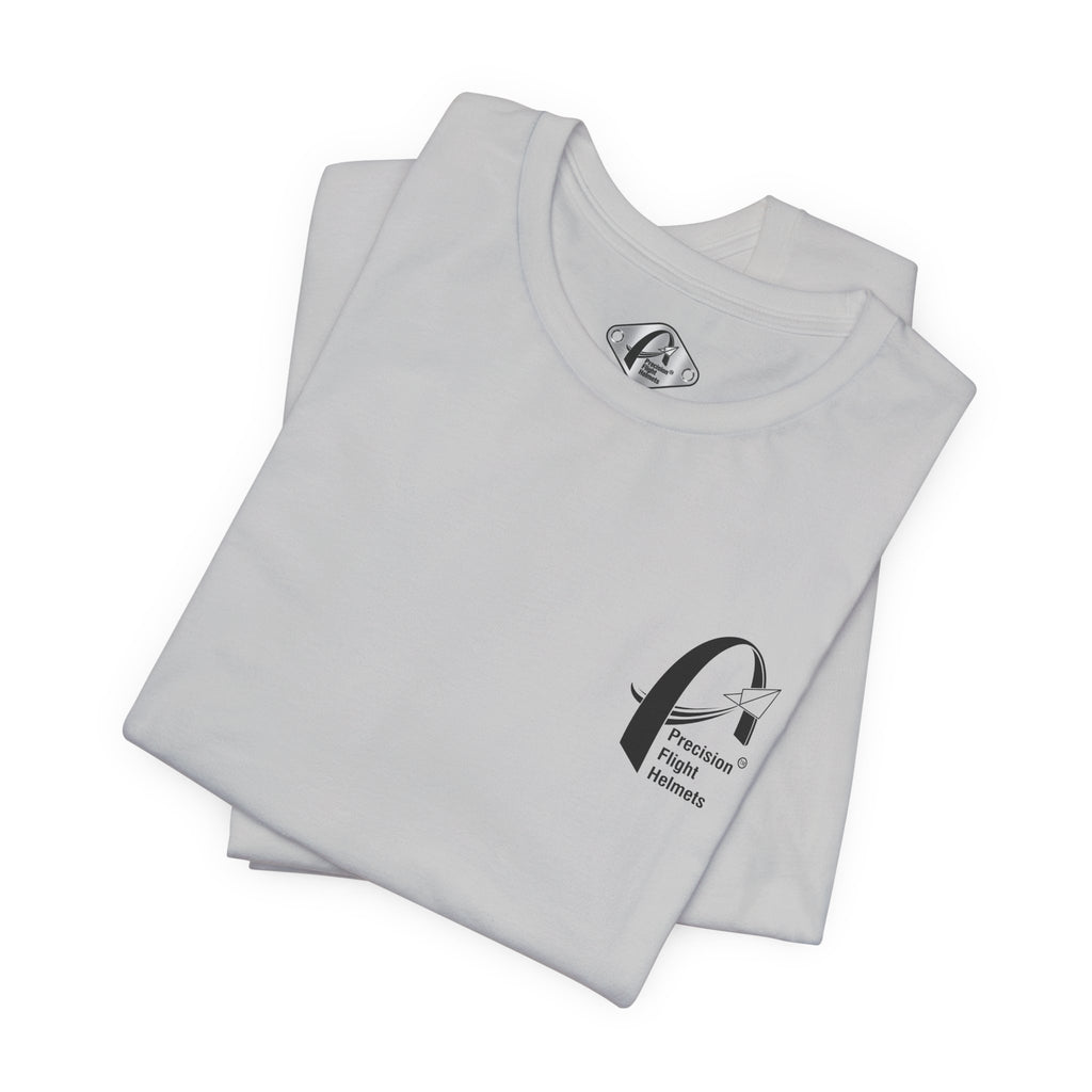Precision Flight Helmet Logo T-Shirt