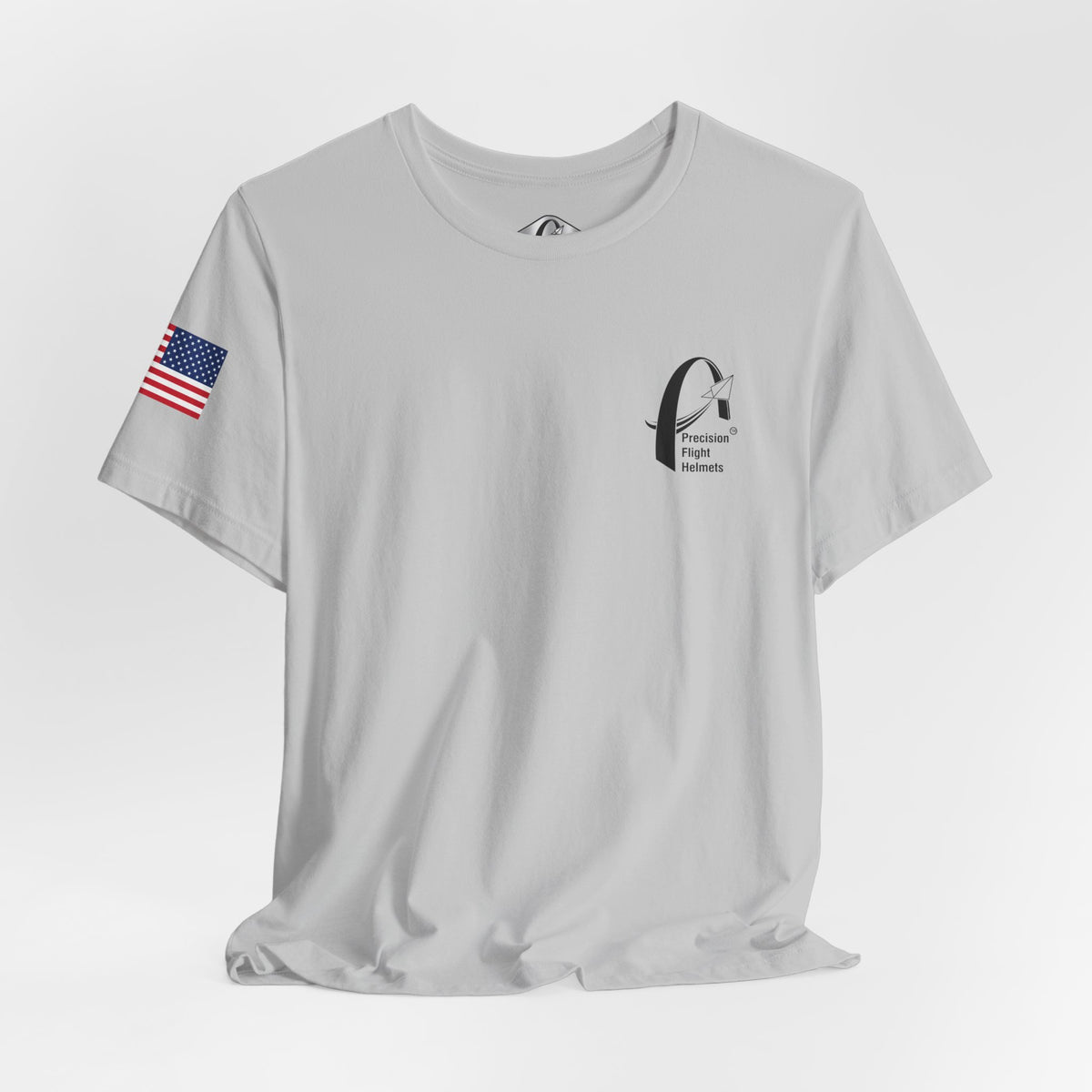 Precision Flight Helmet Logo T-Shirt