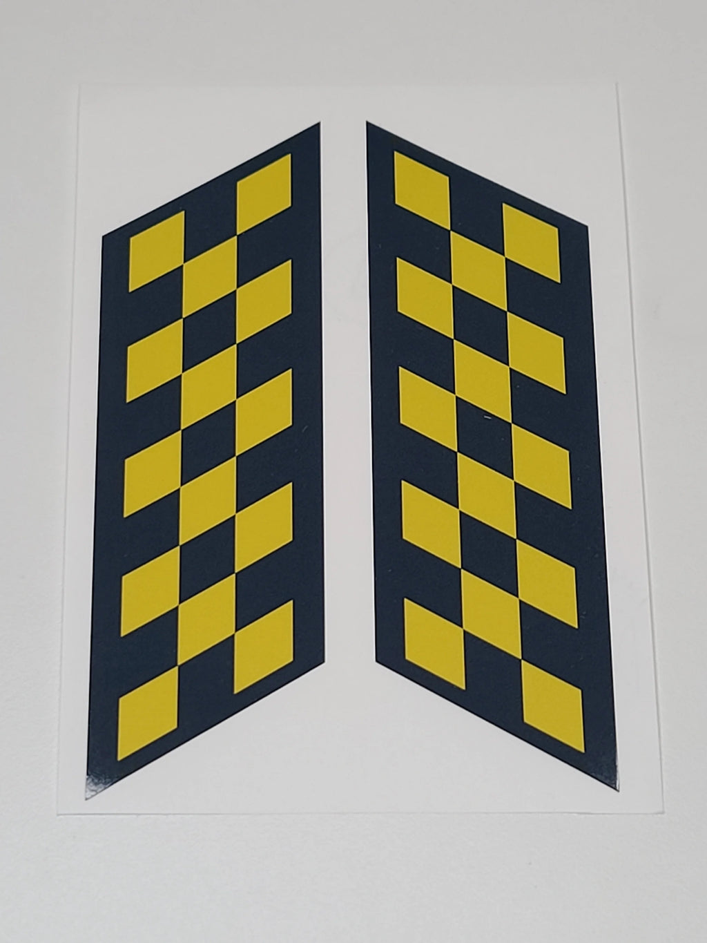 Red Flag HGU-2 Visor Cover Checker Decals