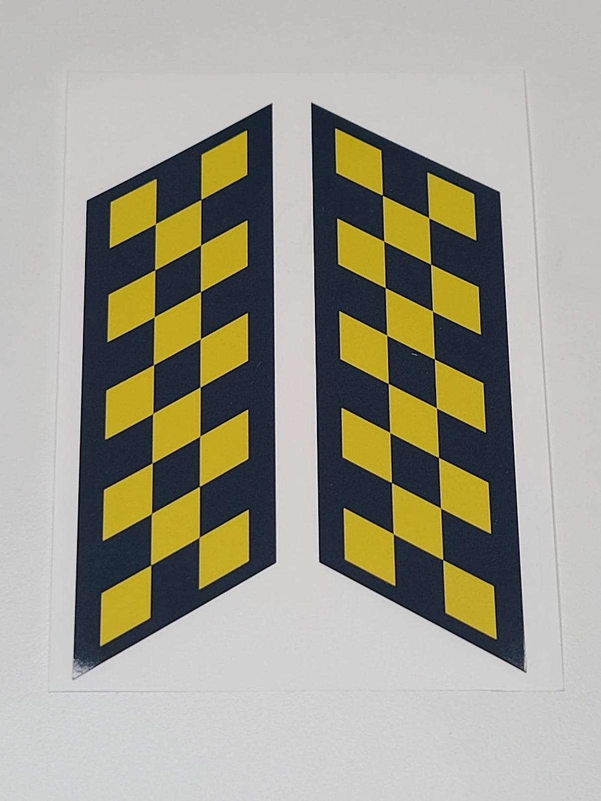 Red Flag HGU-2 Visor Cover Checker Decals