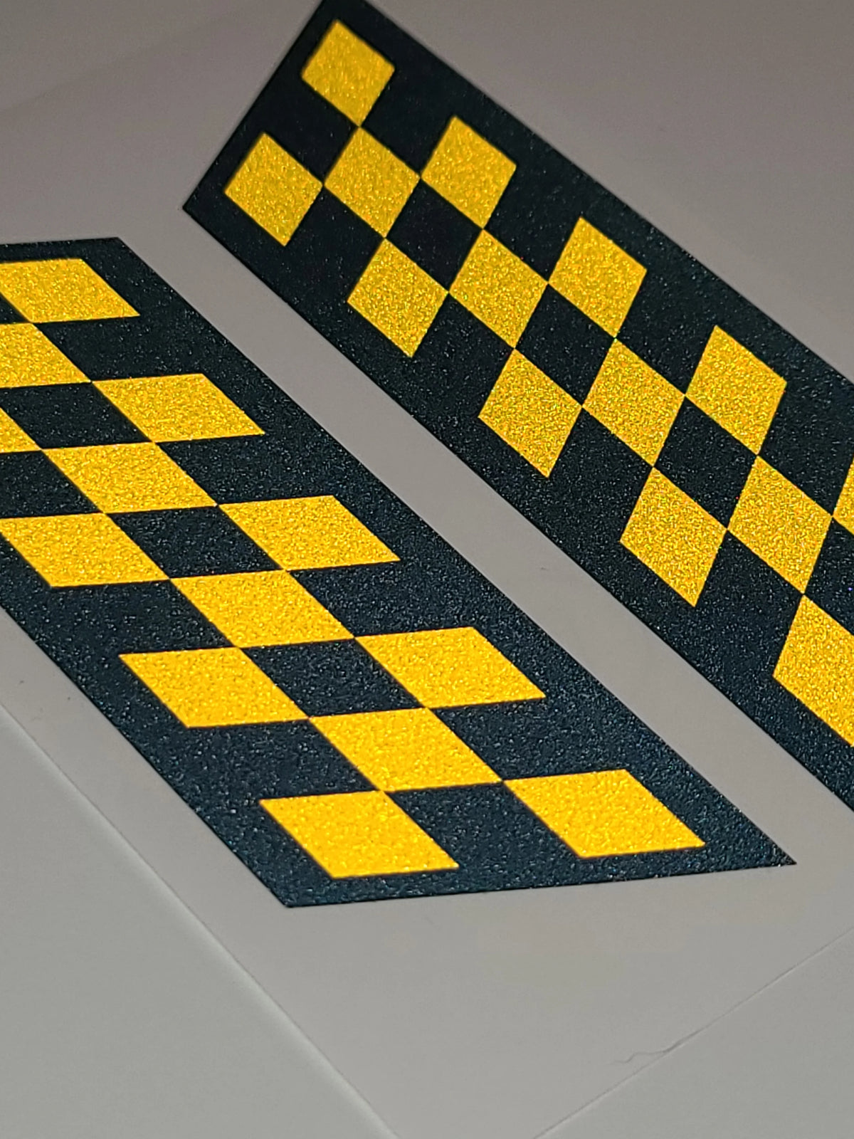 Red Flag HGU-2 Visor Cover Checker Decals