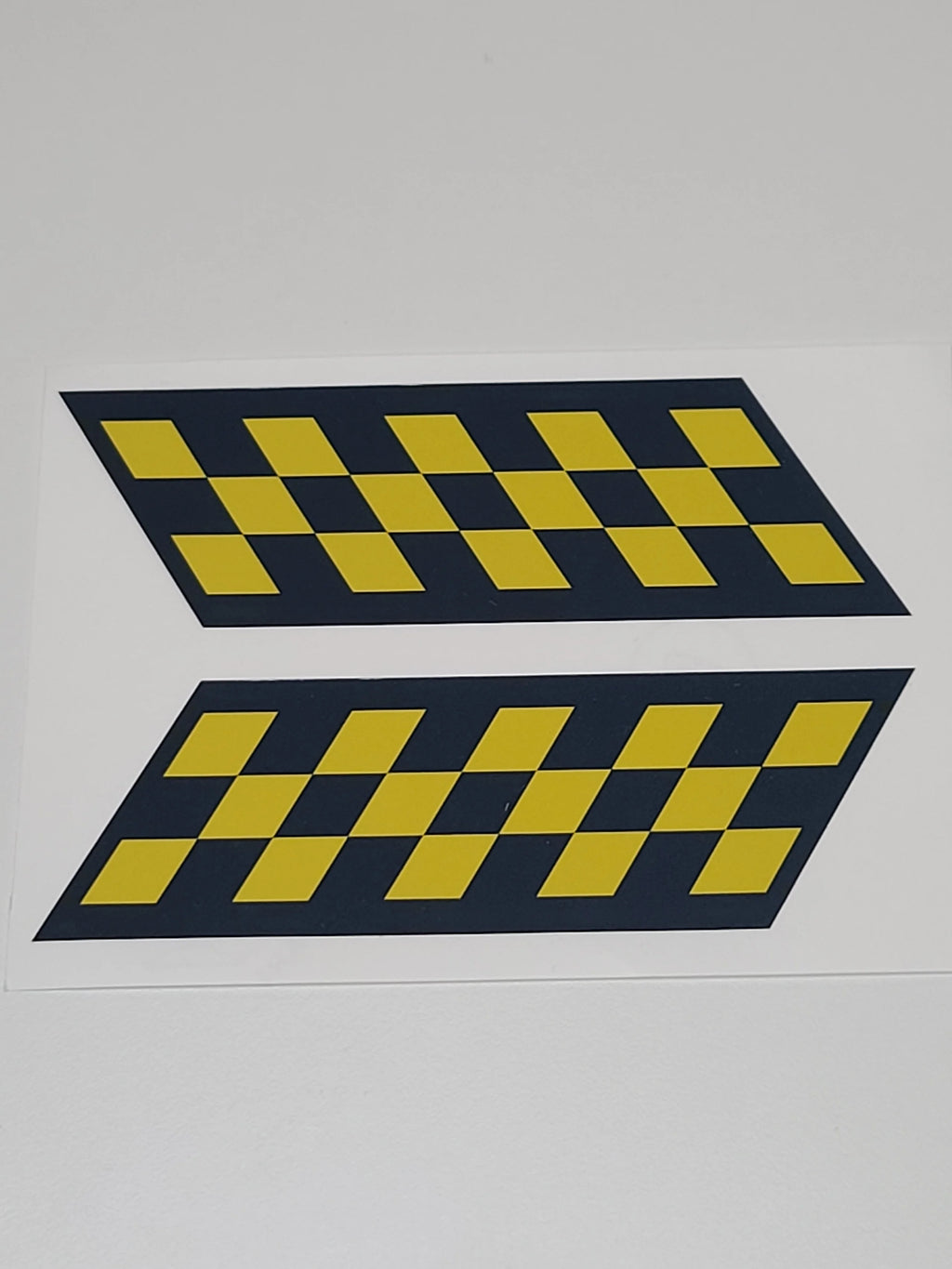 Red Flag HGU-2 Visor Cover Checker Decals
