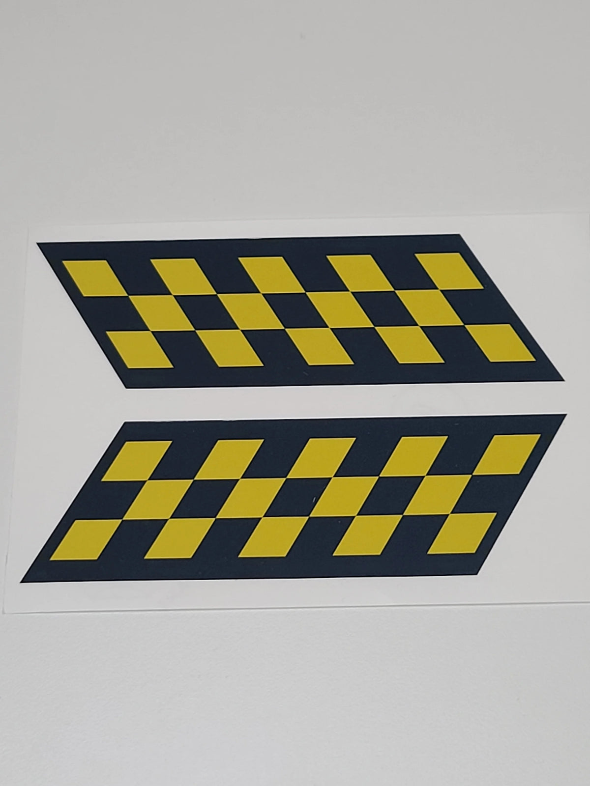 Red Flag HGU-2 Visor Cover Checker Decals