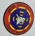Top Gun Fighter Weapons School 4" Roundel