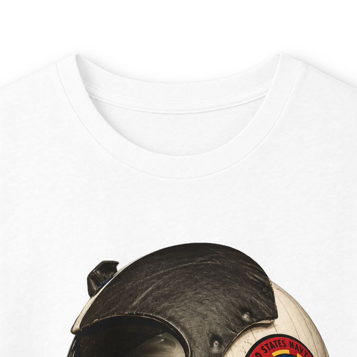Top Gun Fighter Weapons School HGU-33 Pilot Helmet Long Sleeve Tee