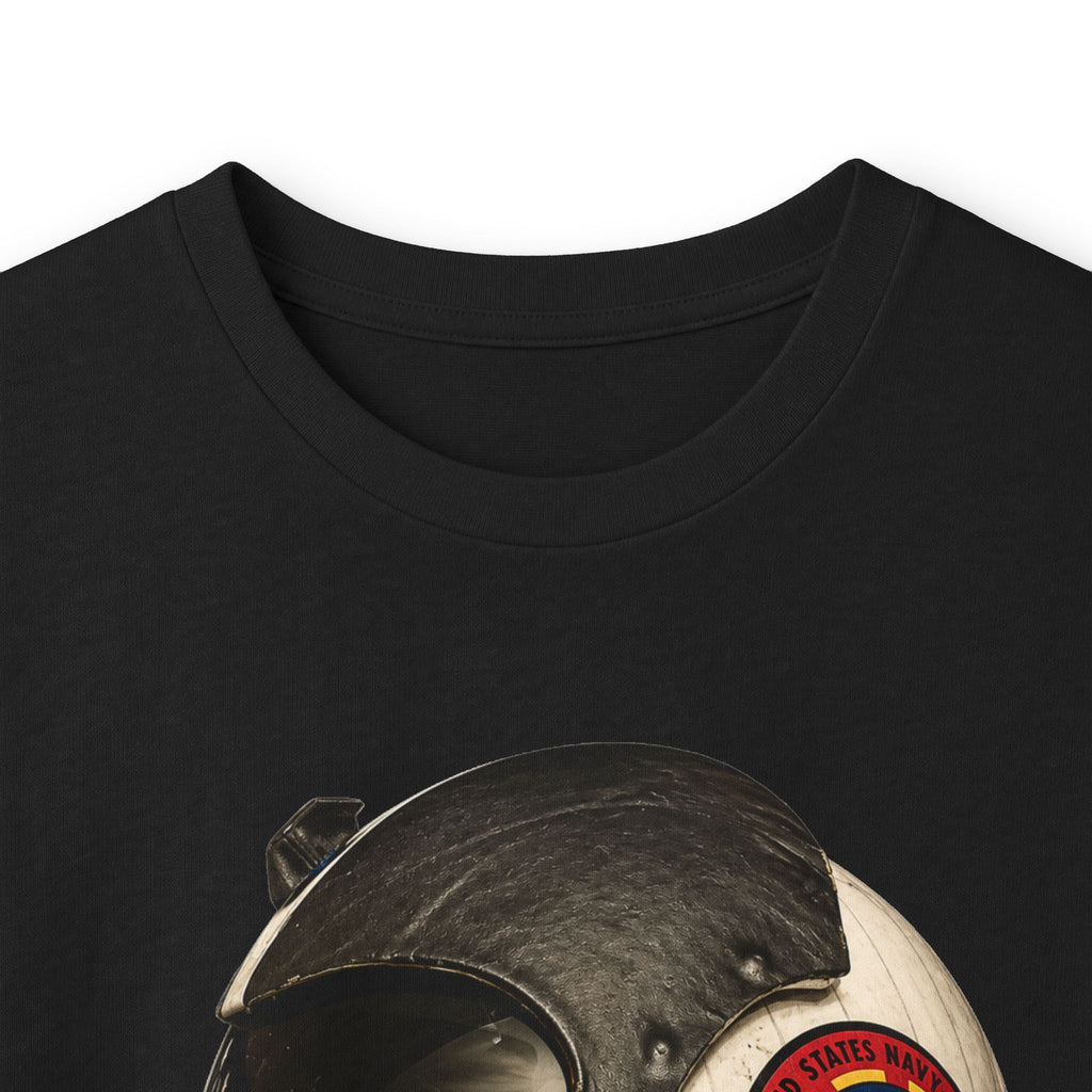 Top Gun Fighter Weapons School HGU-33 Pilot Helmet Long Sleeve Tee