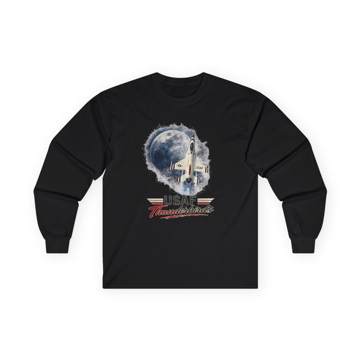 USAF Thunderbirds Moon Shot Long Sleeve Tee