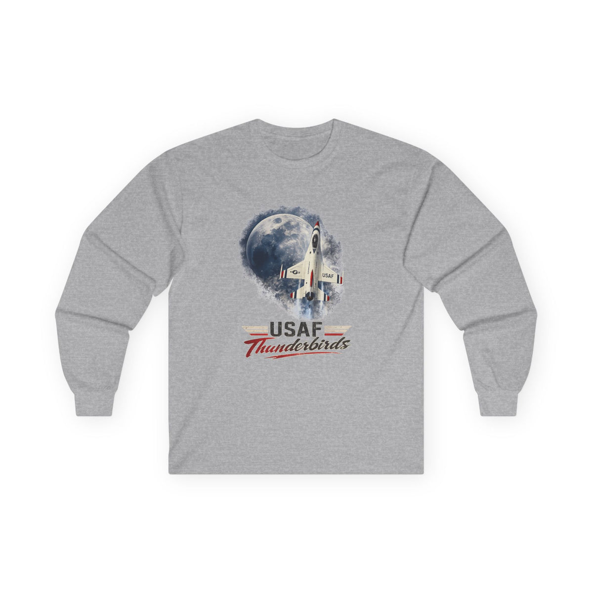 USAF Thunderbirds Moon Shot Long Sleeve Tee