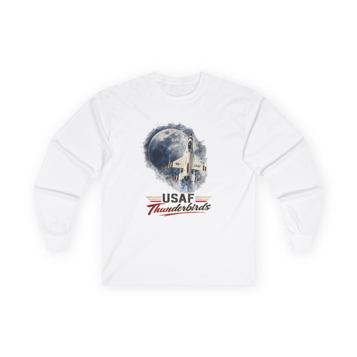 USAF Thunderbirds Moon Shot Long Sleeve Tee