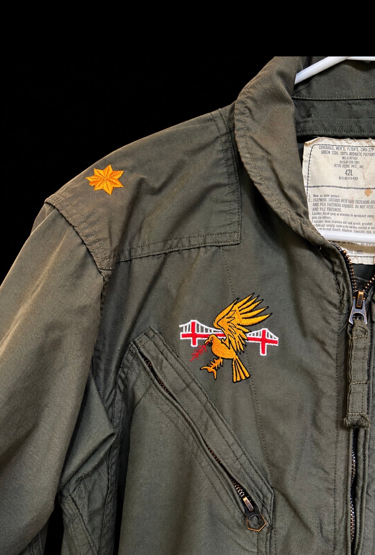 VA-303 Golden Hawks Embroidered CWU-27/P Flight Suit