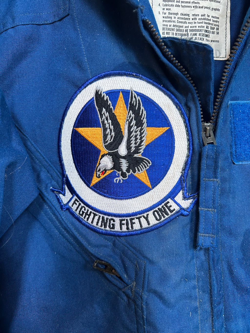 VF-51 Screaming Eagles Tomcat Patched CWU-73/P Flight Suit