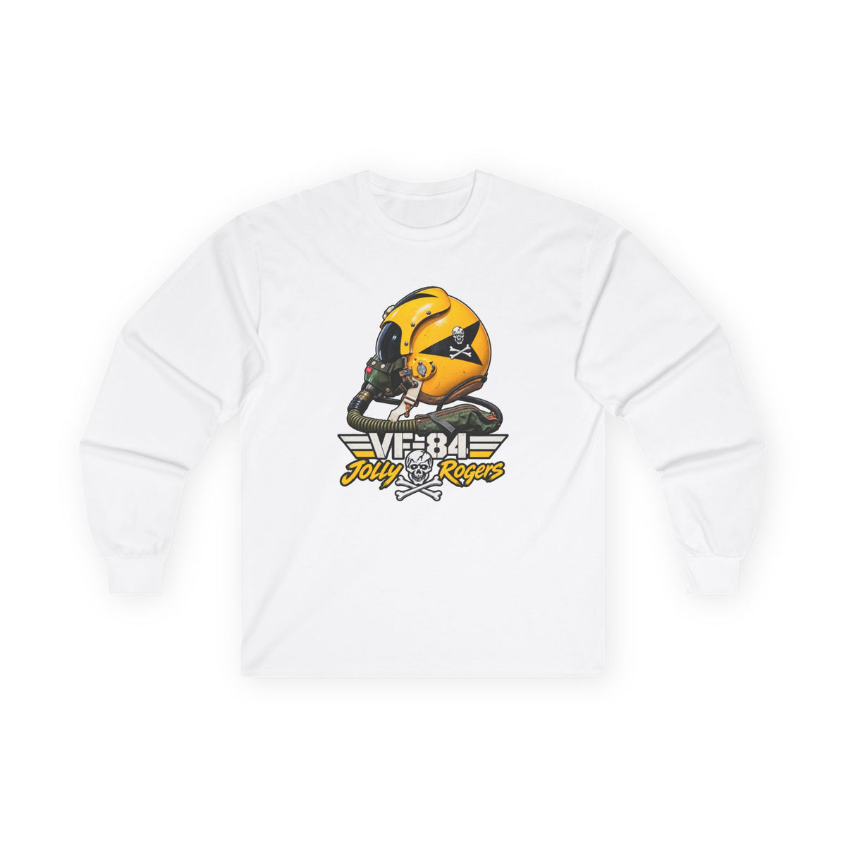 VF-84 Jolly Rogers APH-6 Final Countdown Pilot Helmet Long Sleeve Tee
