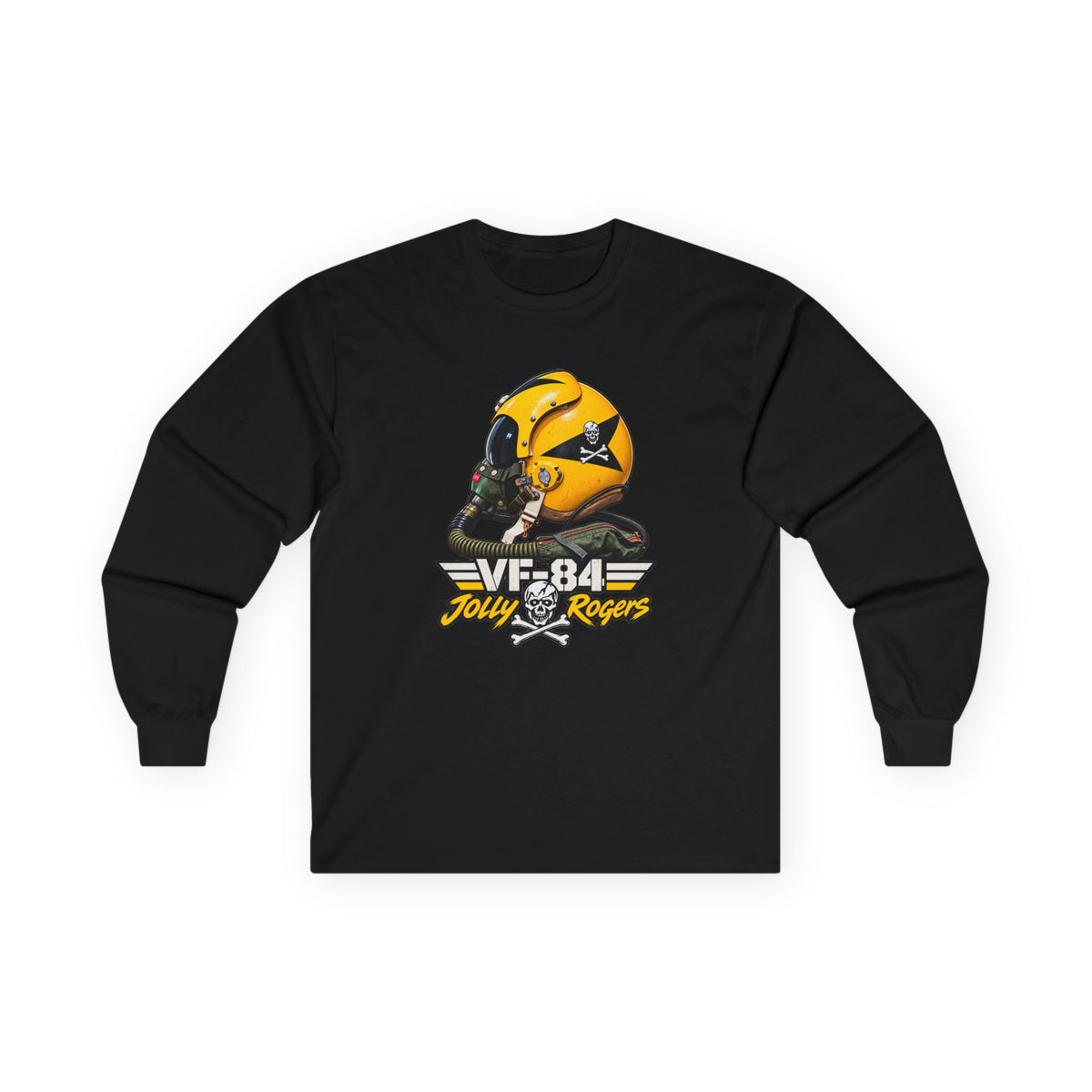 VF-84 Jolly Rogers APH-6 Final Countdown Pilot Helmet Long Sleeve Tee