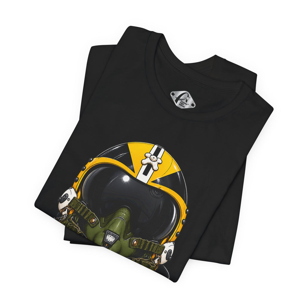 VF-84 Jolly Rogers HGU-33 Pilot Helmet Graphic T-shirt