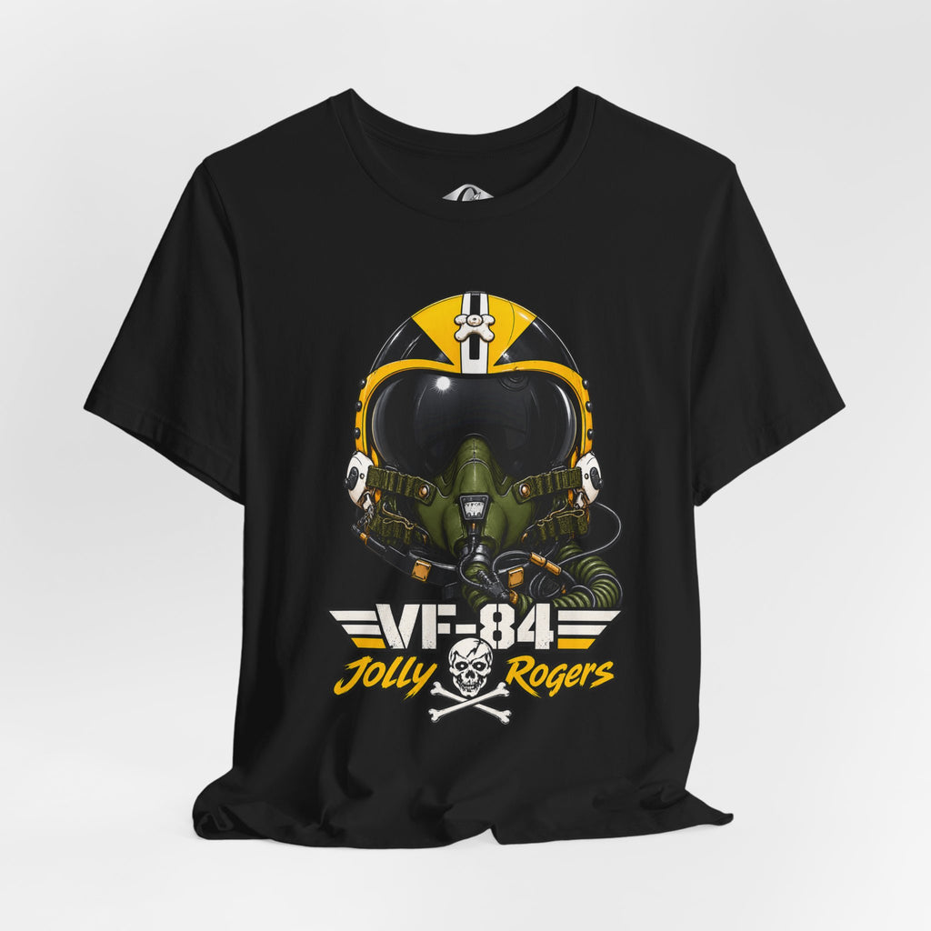 VF-84 Jolly Rogers HGU-33 Pilot Helmet Graphic T-shirt