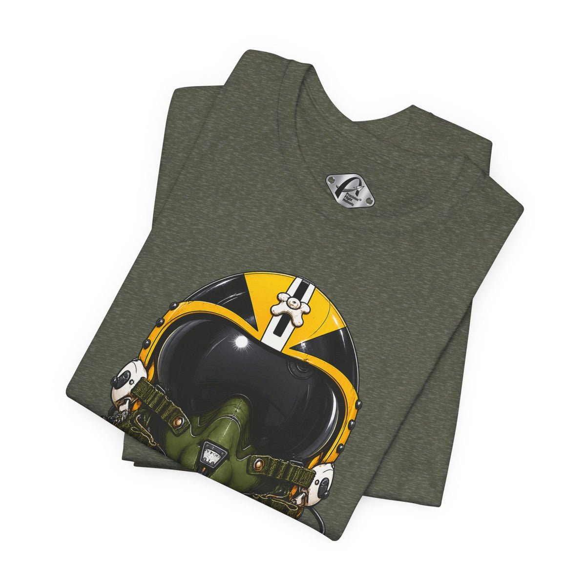 VF-84 Jolly Rogers HGU-33 Pilot Helmet Graphic T-shirt