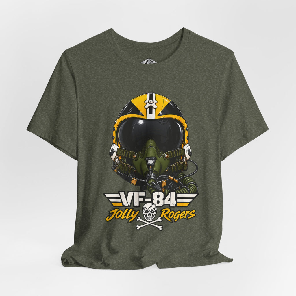 VF-84 Jolly Rogers HGU-33 Pilot Helmet Graphic T-shirt