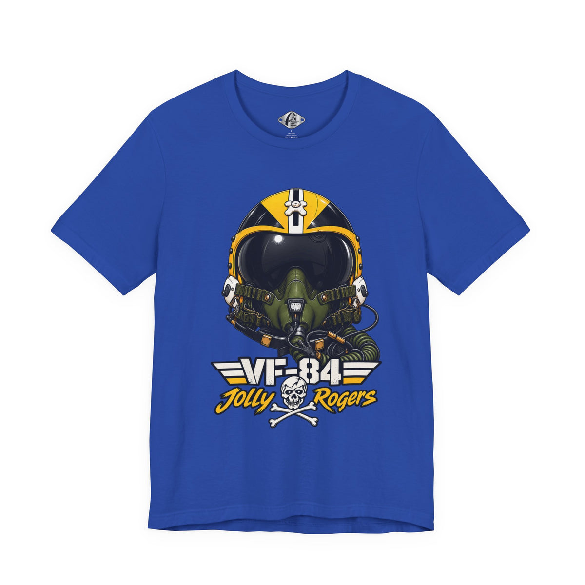 VF-84 Jolly Rogers HGU-33 Pilot Helmet Graphic T-shirt
