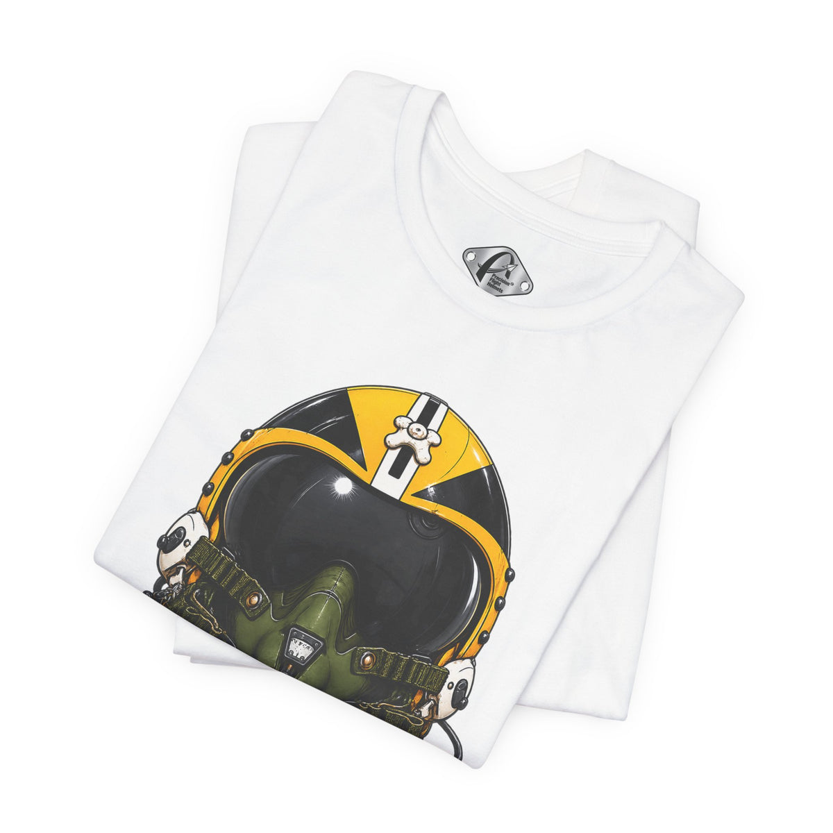 VF-84 Jolly Rogers HGU-33 Pilot Helmet Graphic T-shirt