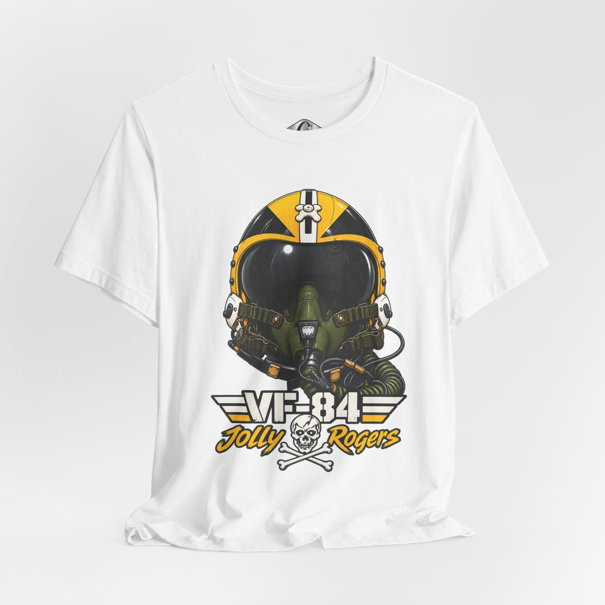 VF-84 Jolly Rogers HGU-33 Pilot Helmet Graphic T-shirt