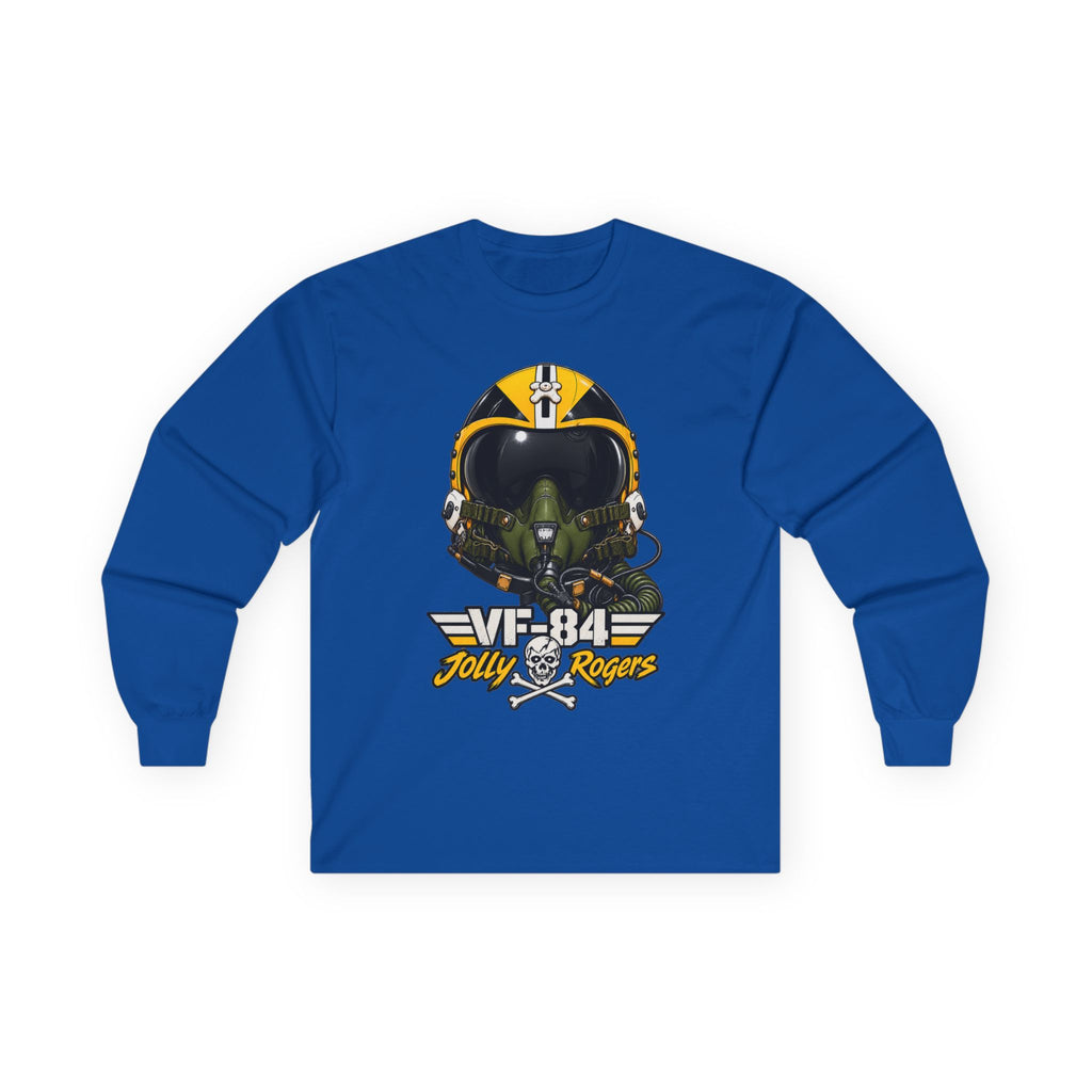 VF-84 Jolly Rogers HGU-33 Pilot Helmet Long Sleeve Tee