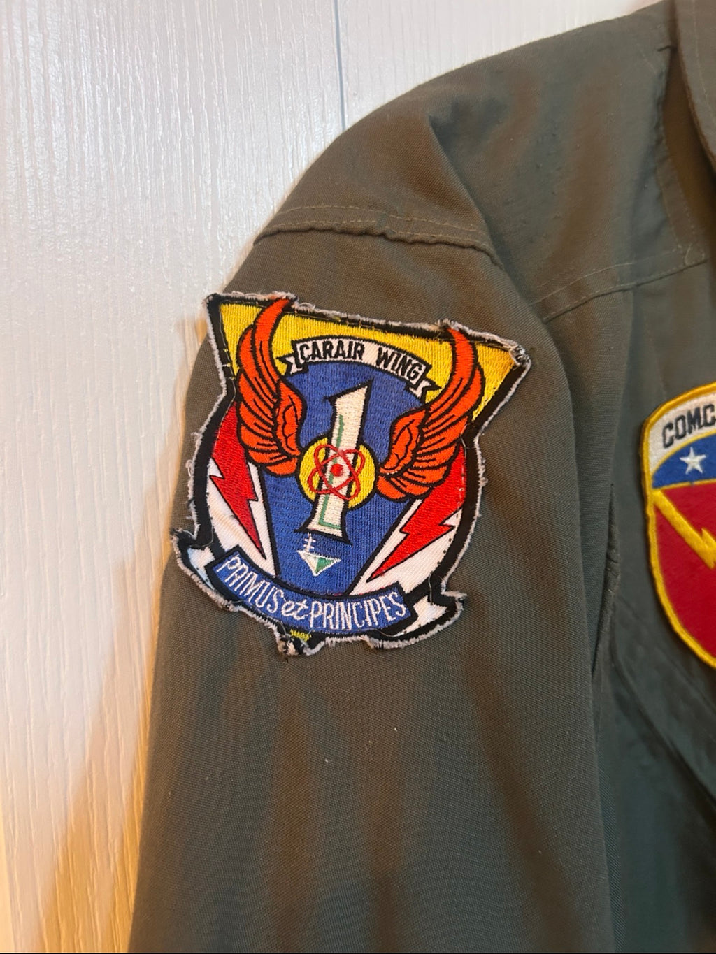 Vintage RADM Comcargru 6 Patched CWU-27/P Flight Suit