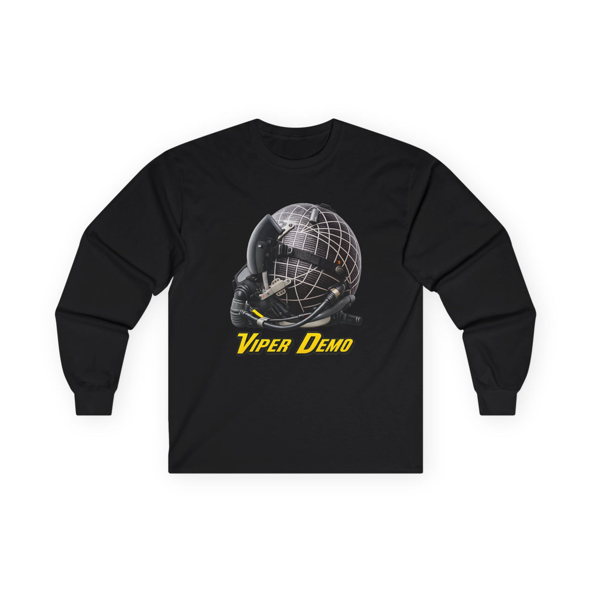 Viper Demo HGU-55 Pilot Helmet Long Sleeve Tee