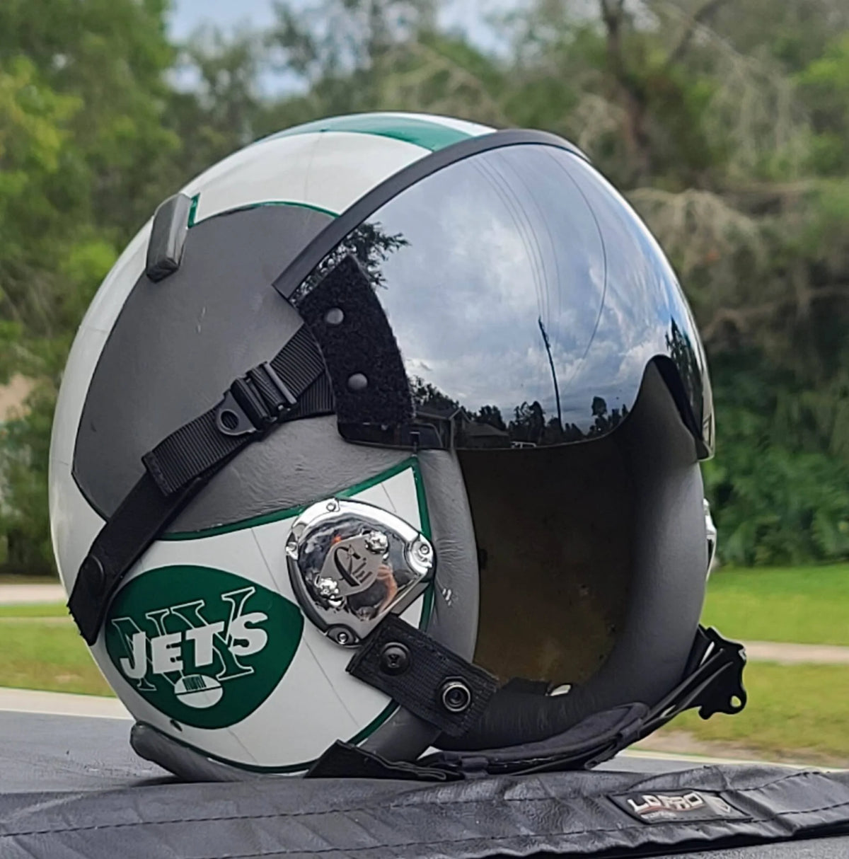 NY Jets Media Helmet